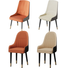 Esszimmerstühle 2er Set Küchenstuhl Wohnzimmerstühle Leder Mit Armlehne Luxus 