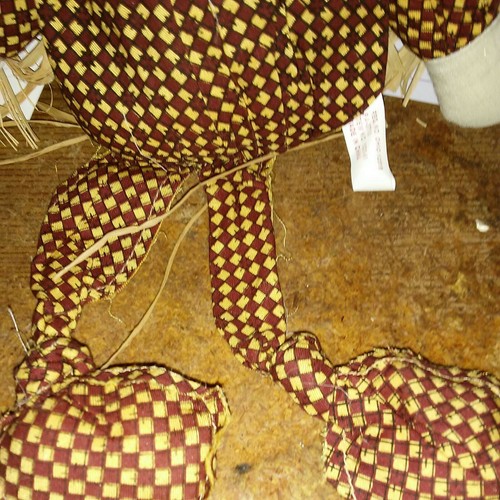 Darice 12" Beanbag Sitting Scarecrow Fall Autumn Decoration - Picture 6 of 6