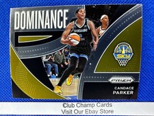 2022 #8 Candace Parker WNBA Panini Prizm Basketball Dominance Insert Sky