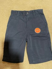 New The Children s Place Navy Blue Uniform Shorts, 10, Adjustable Waist
