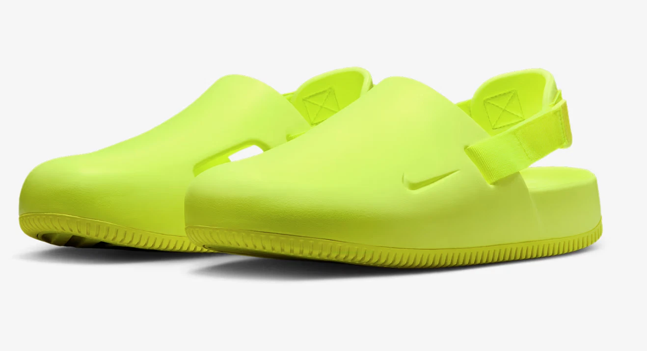 Sandali comodi Nike Calm da uomo nuovi con scatola Mules tripla volt