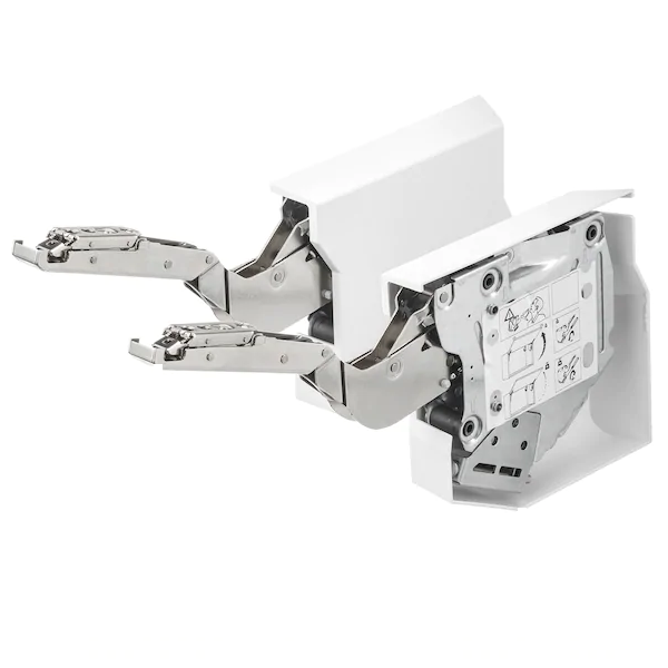 IKEA for Horizontal Door (large) UTRUSTA White Hinge X 2 for