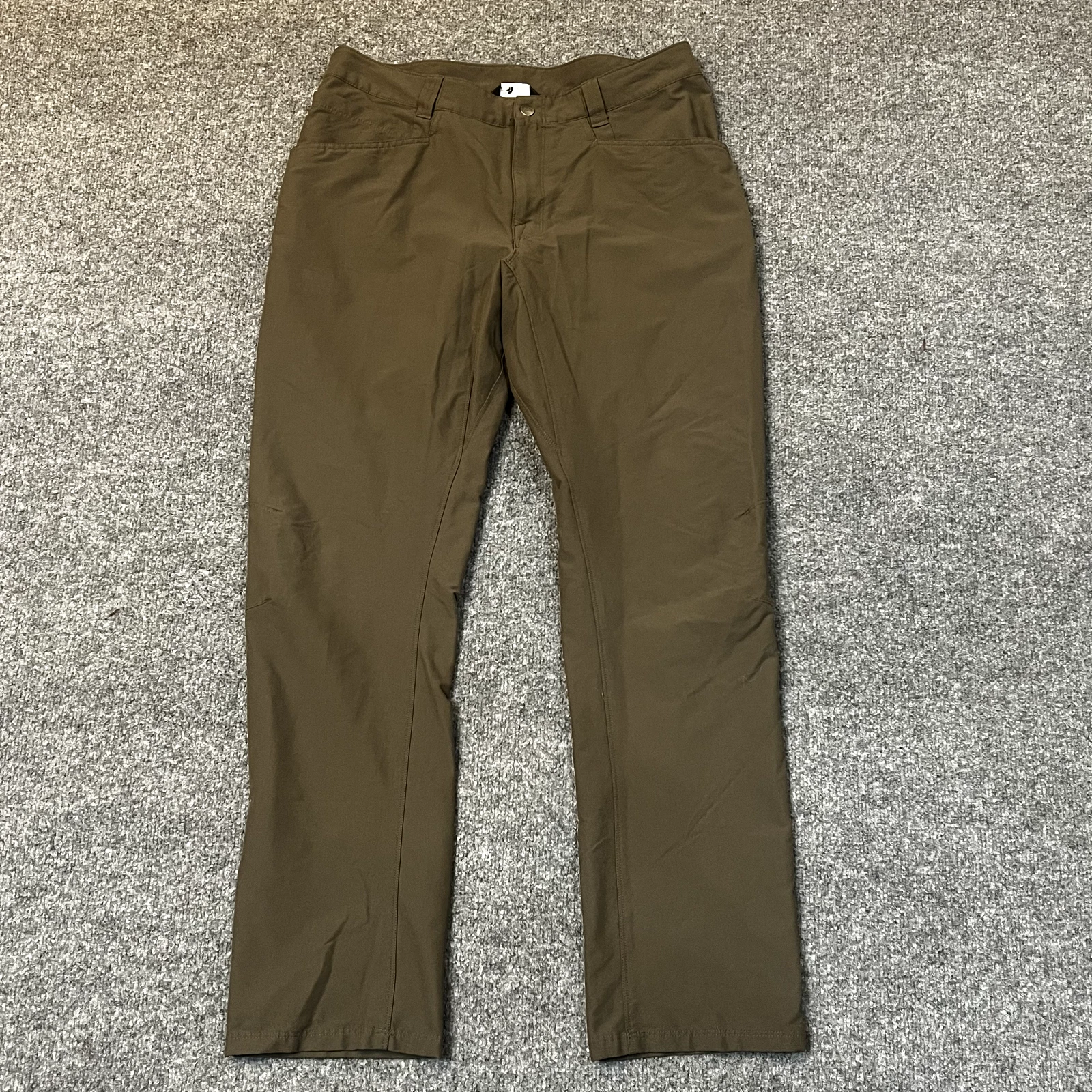 North Face Pants Mens 34 Green Hiking Active Performance Camping Outdoor Light