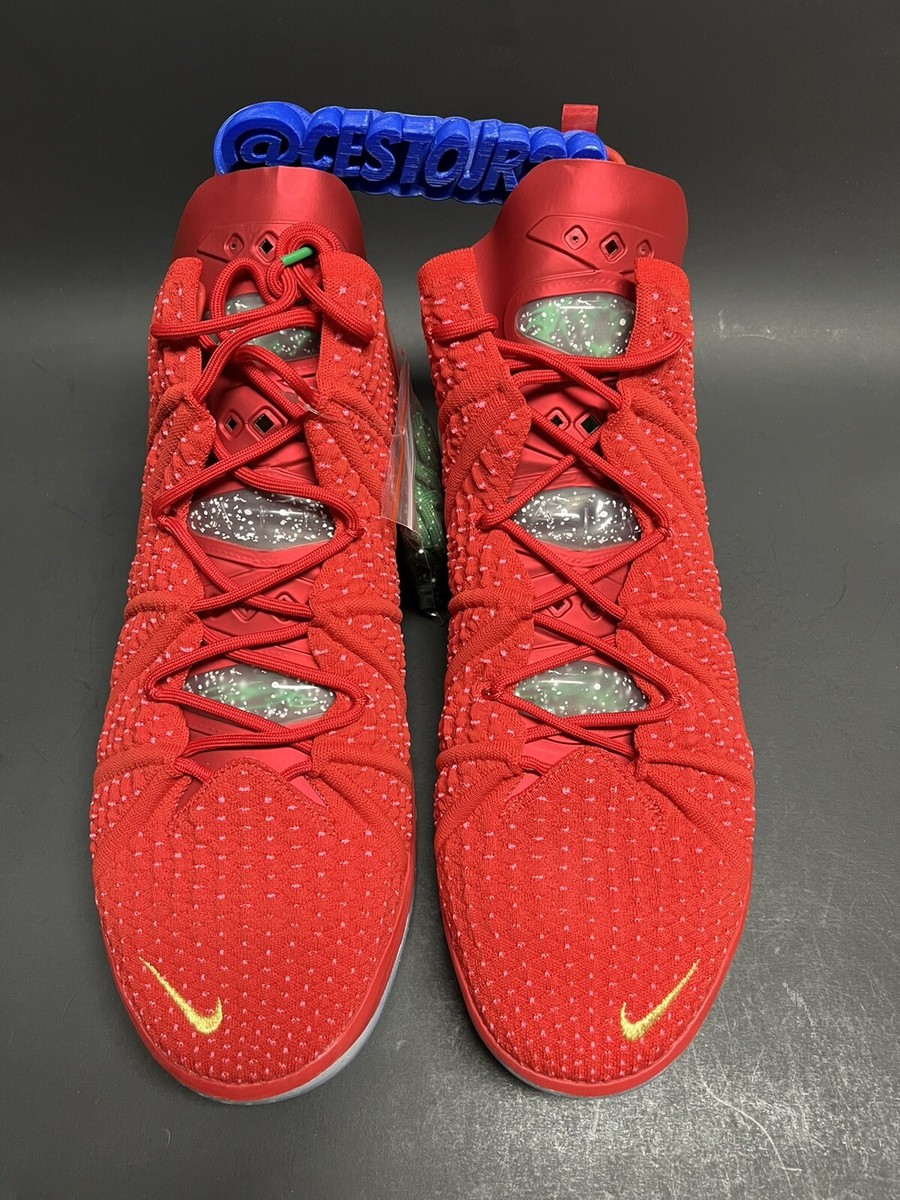 NIKE LEBRON 18 XVIII “XMAS IN LA” [DB8148 601] WHAT THE KING MAX