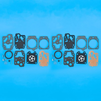 2Set Vergaser Reparatursatz für SCREWFIX TITAN TTL488GDO 25cc WALBRO K20-WYJ New