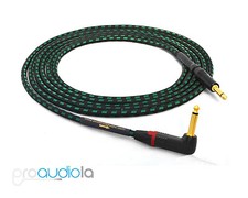 Evidence Audio Lyric HG Instrument Cable  Neutrik Gold 1/4" TS to 90   25 ft.