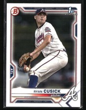Ryan Cusick 2021 Bowman Draft 1st Edition #BD-27  Baseball Card