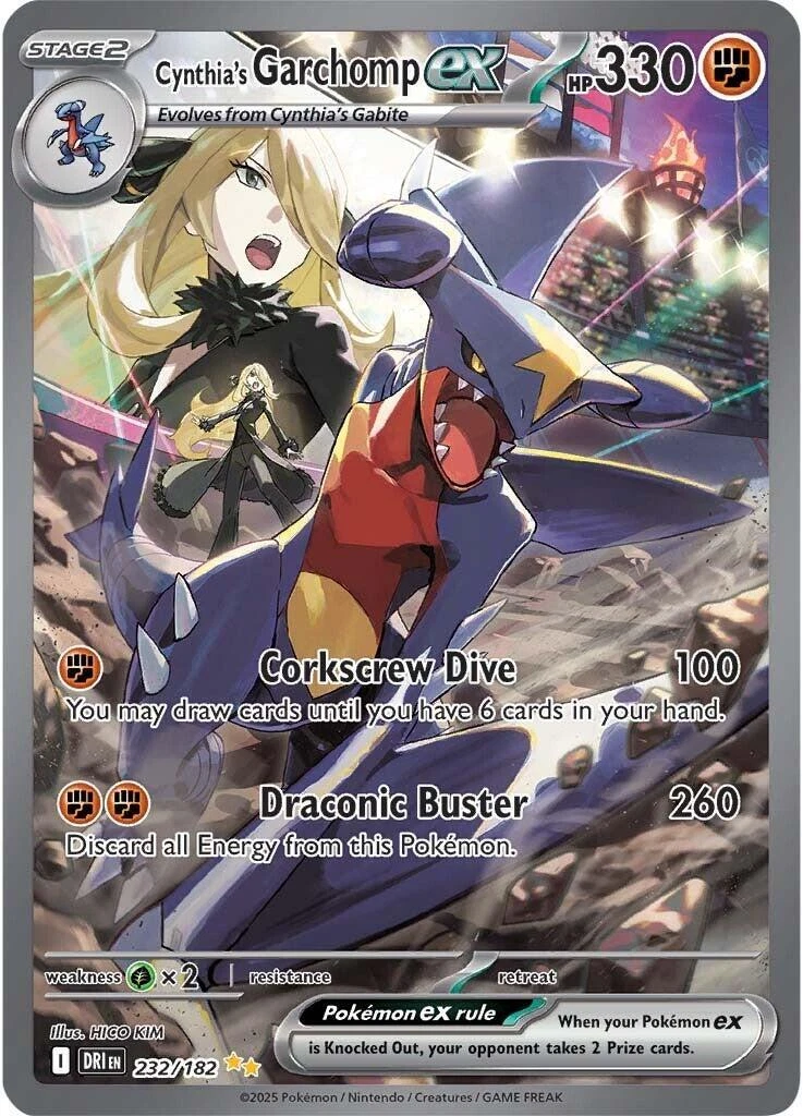 Cynthia's Garchomp Ex 087/063 Sv9a: Heat Wave Arena for sale | eBay
