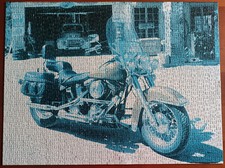 MB Harley Davidson Heritage Softail Special 1000 Pezzi Art. 13796 / 13793