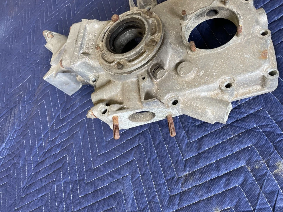 PORSCHE 356A 1600 1957 356 CAJA MANIVELA DELANTERA CUBIERTA DE DISTRIBUCIÓN Foto 3 de 4