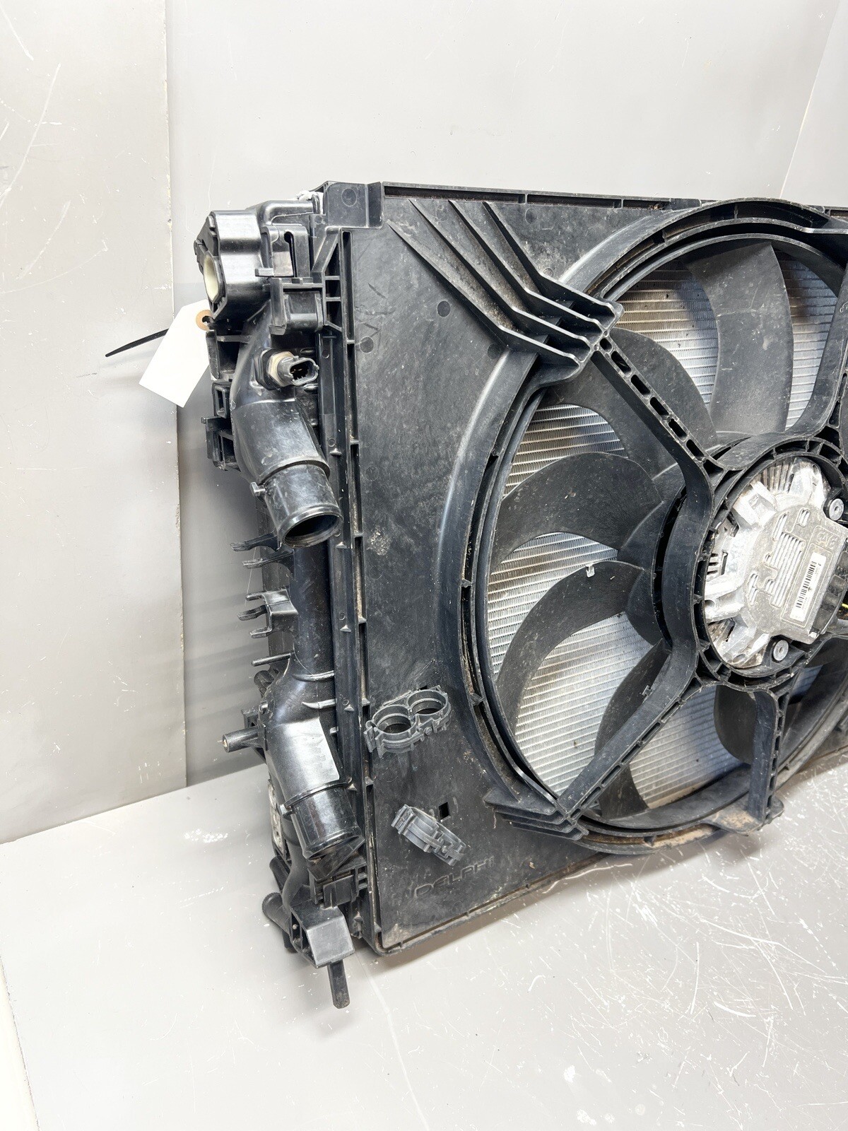 ⭐️2013-2020 Maserati Ghibli Quattroporte 3.0L Cooling Radiator Condenser Fan SET