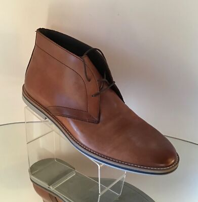 NEW TO BOOT NEW YORK Waldorf Leather Chukka Boots (Size 8 M 