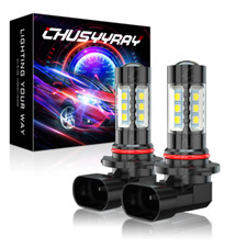 Pair Led Fog Driving Light Bulbs 9005 H10 9145 9140 6000k White High Power Kit Pair Led Fog Driving Light Bulbs 9005 H10 9145 9140 6000k White High Power Kit