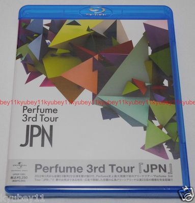 New Perfume 3rd Tour JPN Live Blu-ray Japan UPXP-1001 4988005779458 | eBay
