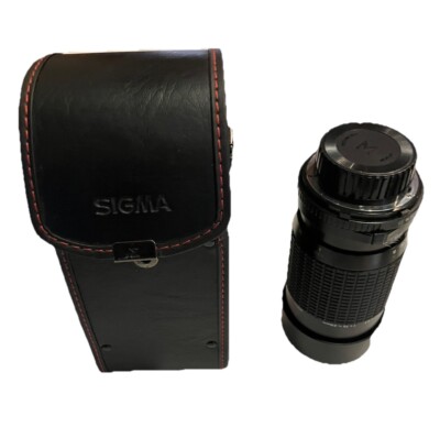 SIGMA Zoom K III 1:3.5-4.5 f = 75~210mm With Case Made In Japan