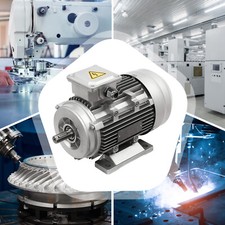Elektromotor 1,5kW 380V Drehstrommotor 1405/min Welle 19mm 90S S1 3Phas Motor DE