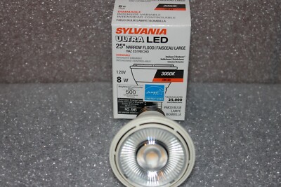 Sylvaniia Ultra LED Par 20 8W 25 degree 3000k  Narrow Flood dimmable