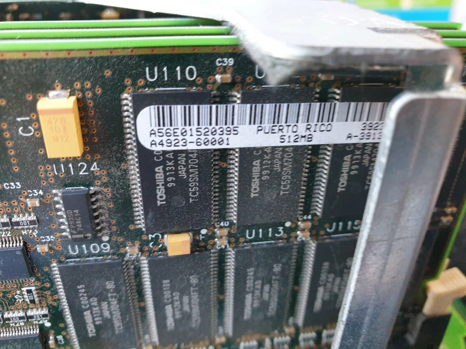 HP A3639-60002 Memory Carrier Board W/ X6 A4923-60001 512MB SERVER MEMORY (IN26s - Image 3 of 4