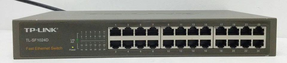 TP-Link TL-SF1024D 24-Port 10/100Mbps Fast Ethernet Switch - Image 2 of 4