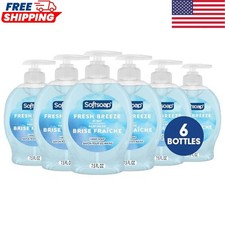 Softsoap Liquid Hand Soap Fresh Breeze 7.5 fl oz Pack of 6 45 fl oz Total