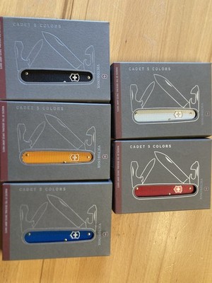 Victorinox Set Five 5 Colors Cadet Neu Taschenmesser