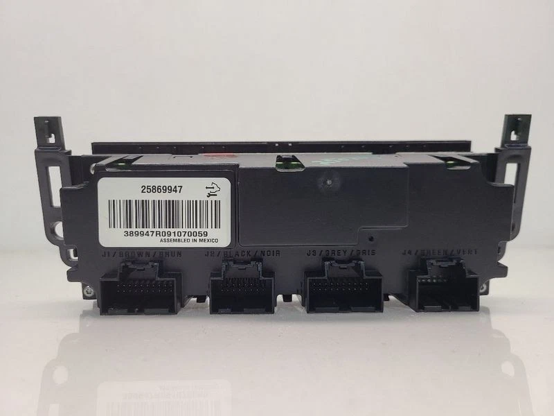 2008 - 2011 Chevrolet Silverado 1500 Heater Climate Temperature Control ATC OEM - Image 3 of 4