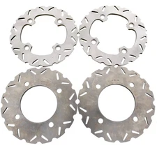 Brake Rotors fit Polaris RZR XP 4 Turbo 2017 - 2021 Front and Rear Discs RipTide