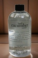 Philosophy Basil Cucumber Cooler Body Spritz Fragrance Spray 16 oz. New Sealed