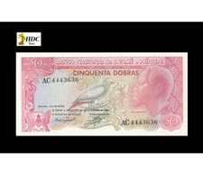 50 Dobras SAINT THOMAS ET PRINCE 1982 P.56 UNC