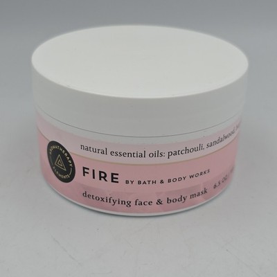 Bath & Body Works Aromatherapy FIRE Face & Body Mask 6.5 oz NEW