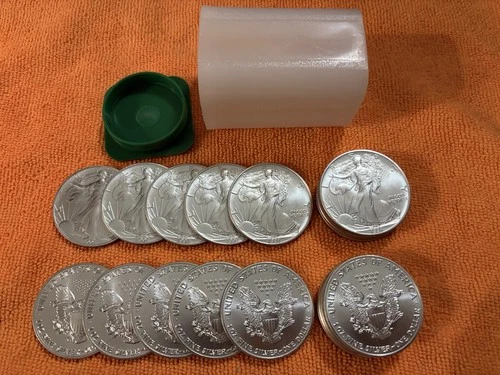 1991 American Silver Eagle Dollar Coin 1 Ounce .999 SilverBullion