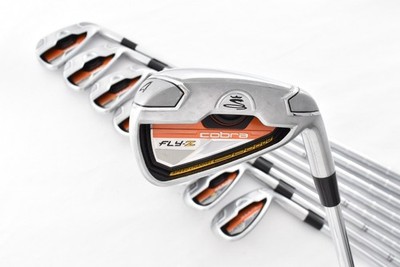 9pcs Cobra Fly-Z Speed Channel 4-5-6-7-8-9-PW-GW-SW Iron Set Flex S Stiff DG RH