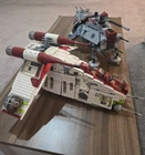 LEGO Star Wars Republic Attack Gunship 7676 & AT-TE Walker 7675