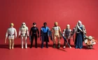 Lot of 8 Star Wars Kenner Action Figures 1977-1983
