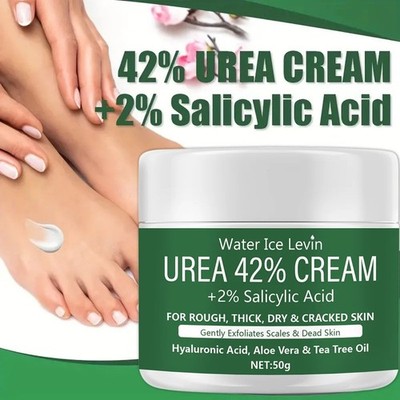 42% Urea Cream + 2% Salicylic Acid Foot & Hand Moisturizer Deep Repair