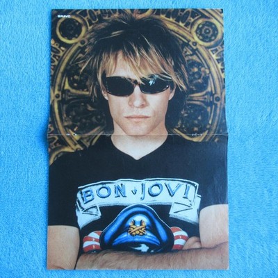 Jon Bon Jovi POSTER BRAVO 2 Seiten N Sync Justin Timberlake