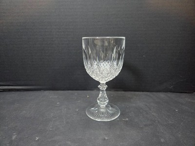 Very rare Crystal Baccarat GG/Lisbourne wine hock or goblet 6 1/2'' MINT