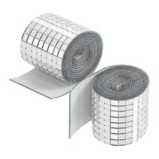 3920 Pcs Mirror Mosaic Tiles Self Adhesive Disco Confetti Squares