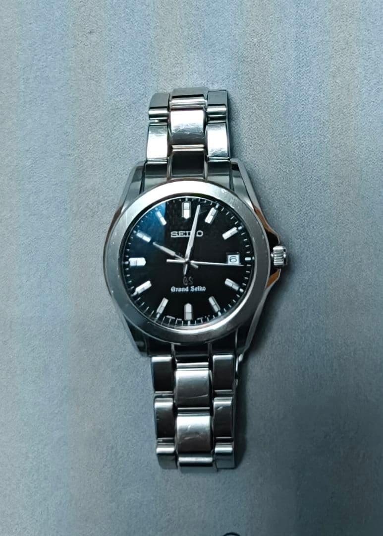 Grand Seiko Men's Black Watch - 8J56-8020 for sale online | eBay