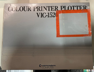 Commodore VIC-1520 color printer plotter w/ box EX COND