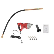 1500W Electric Concrete Vibrator Concrete Vibrating Tool With 6.6 Feet Shaft