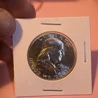 GEM BU UNCIRCULATED UNC MS 1962-D SILVER  FRANKLIN HALF DOLLAR BRILLIANT LUSTER