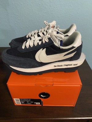 Nike Sacai Fragment LD Waffle Blue Void Size 5.5 Men s DH2884