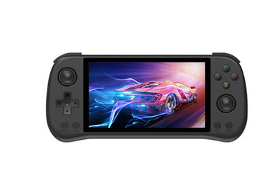 Powkiddy X55 Retro Handheld Konsole 16GB + 128GB IPS HD Linux RK3566 HDMI Black
