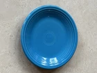 Fiesta Peacock Blue Salad Plate by Homer Laughlin - Classic Rim 7-1/4”