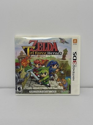 Legend of Zelda: Tri Force Heroes (Nintendo 3DS, 2015) No Manual