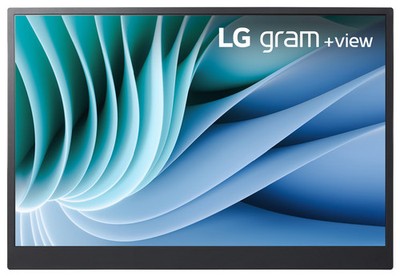 LG gram +view 40,6cm (16'') 16:10 IPS WQXGA Monitor USB-C 350cd/m² 16MR70.ASDWU