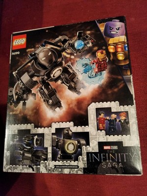 LEGO MARVEL SET #76190 IRON MAN: IRON MONGER MAYHEM, OBADIAH STANE