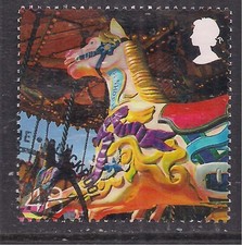 GB 2007 QE2 48p Beside The Seaside Carousel Horse Ex Fdc SG 2736 ( K1689 )