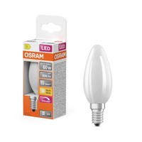 Osram E14 Led Kerzen-Lampe Dimmbar Matt 5,9W Wie 60W Warmweiß